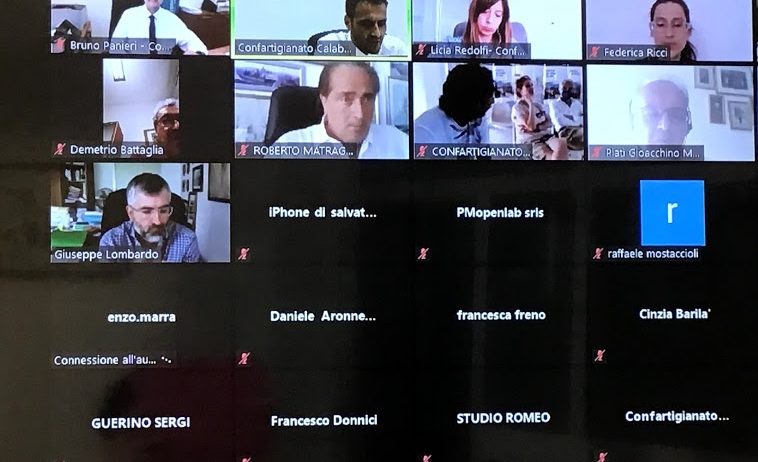 Dove va l’economia dopo il covid, webinar di Confartigianato Imprese Calabria con il procuratore LOmbardo