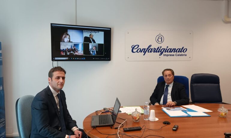 Nel 2023 il Pil calabrese rallenta e diventa negativo. Prospettive e criticità per le imprese calabresi, webinar di Confartigianato Imprese Calabria